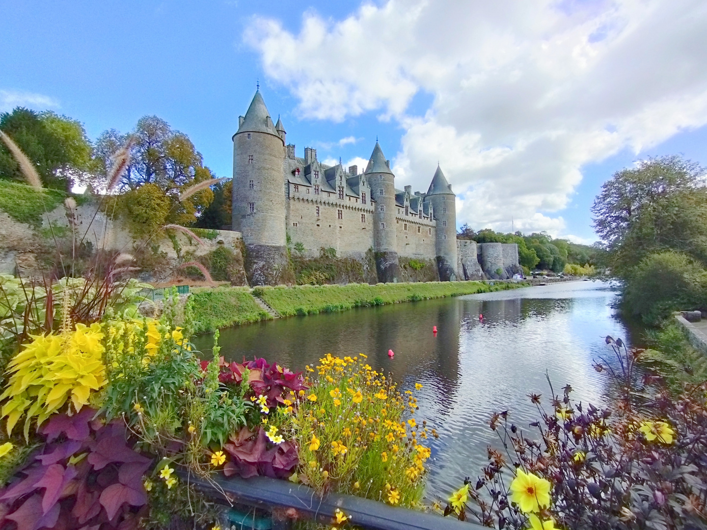 Le château de Josselin, Morbihan