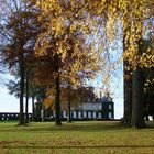 Le château de La Hulpe en automne