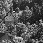 Le château de la tour à colline de Leinroden