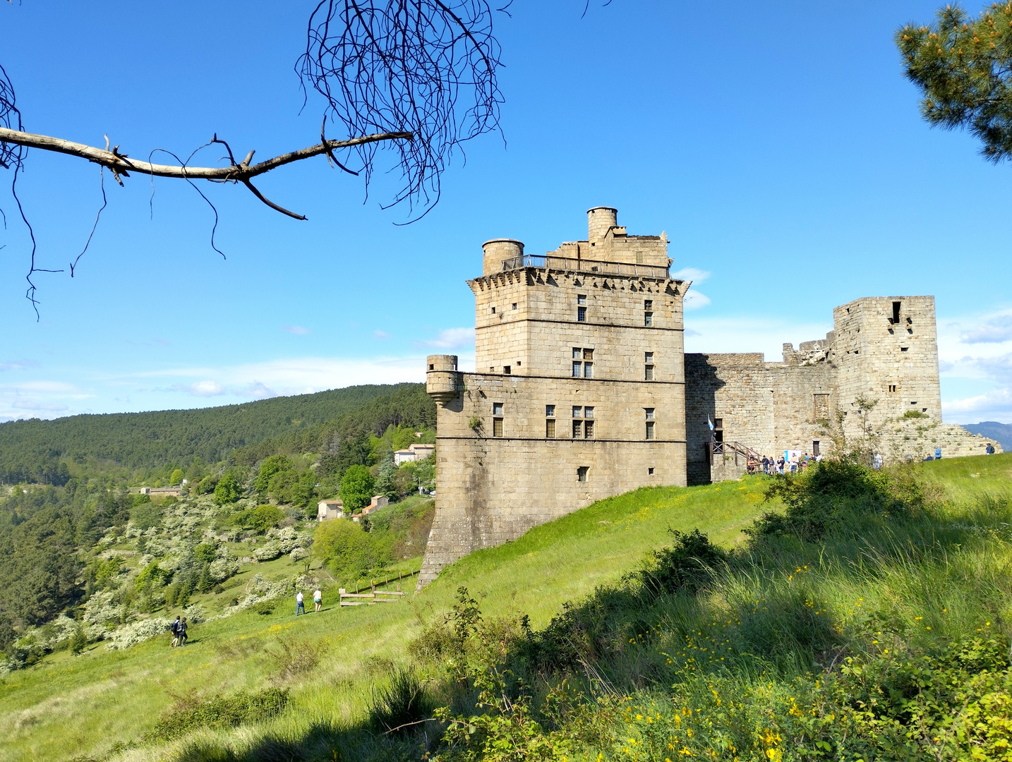 Le château de Portes (Gard)