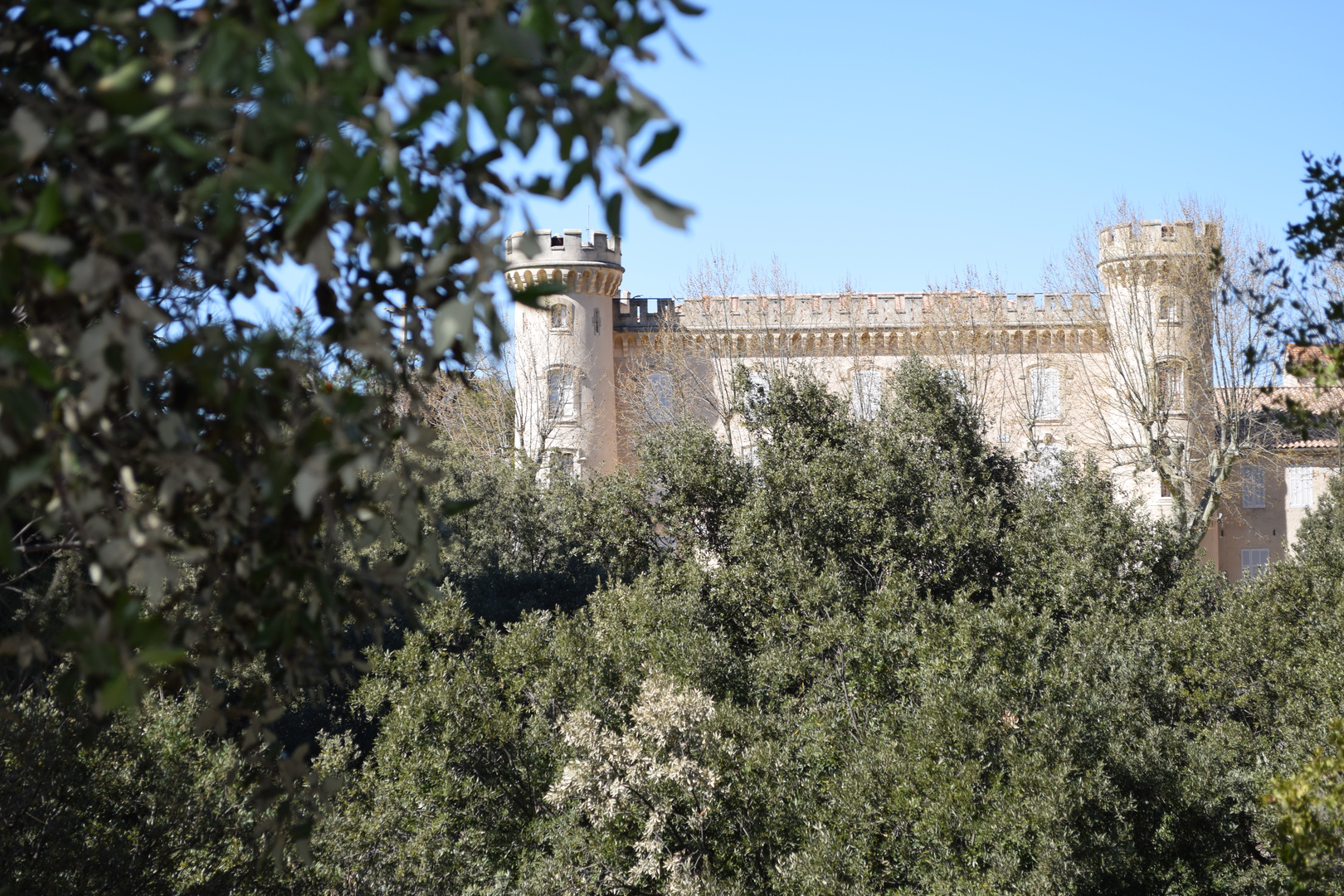 le château de st jean de guarguier 