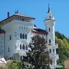 Le château des Magnans, sur la commune de Jausiers, près de Barcelonnette (04) 