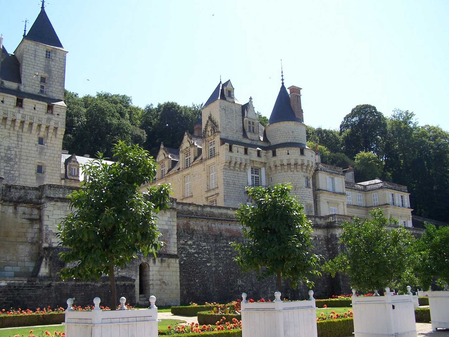 Le château d'Ussé en Touraine.