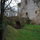 le château langoiran (33) , le pont arrière !