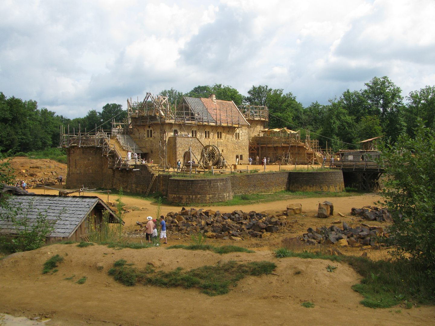 Le château médiéval de Guédelon