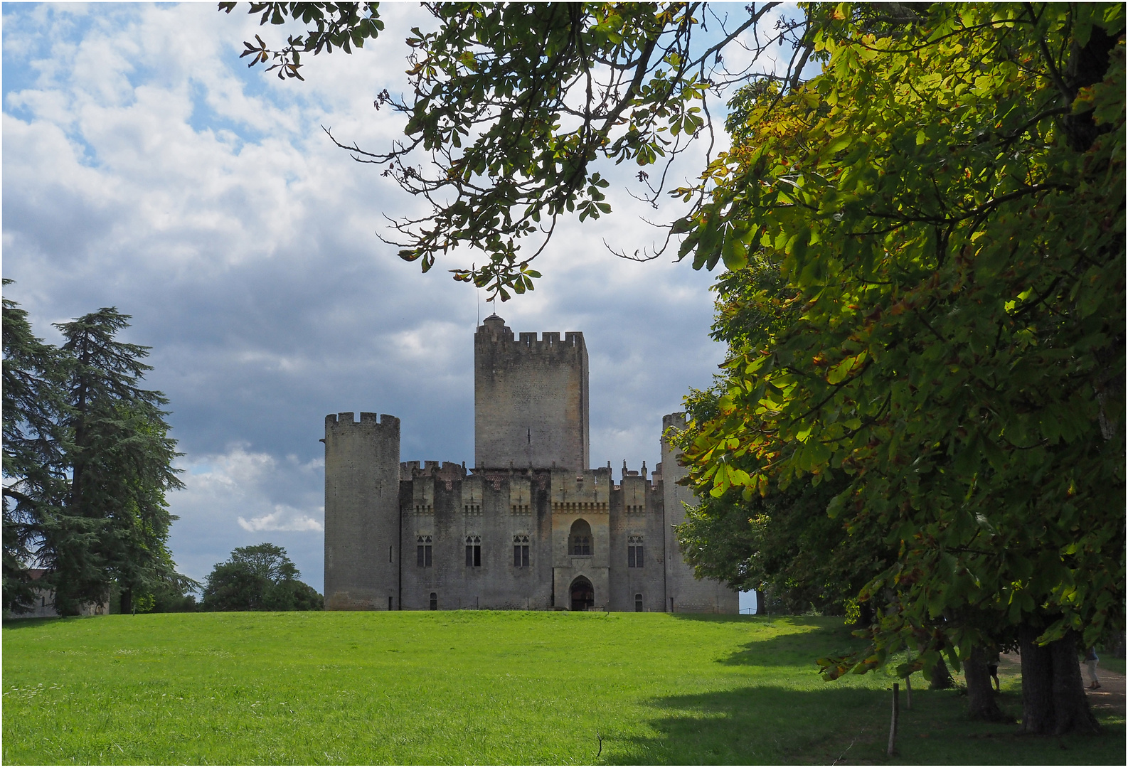 Le château neuf de Roquetaillade 