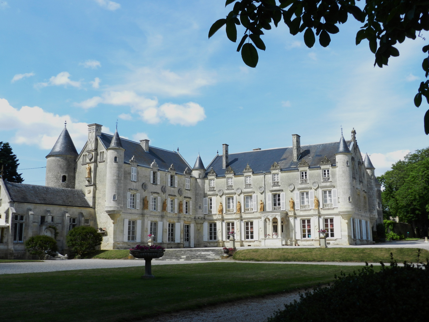 le château Terre Neuve en Vendée !