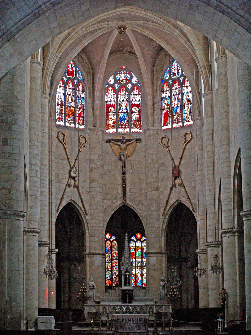 Le chœur de la Cathédrale Saint-Gervais Saint-Protais