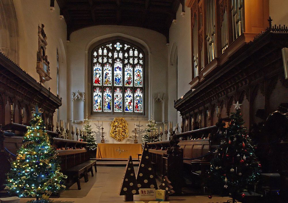 Le Chœur de l’Eglise Sainte-Marie la Grande pendant l’Avent  -- Cambridge