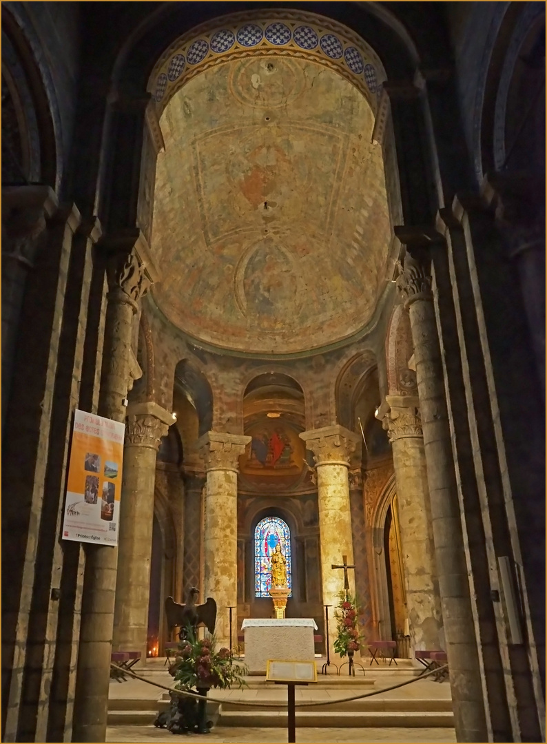 Le Chœur de Notre-Dame-la-Grande  --  Poitiers