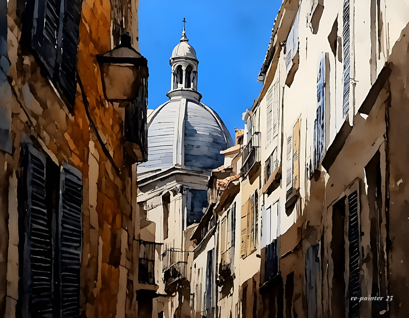 Le ciel bleu de MARSEILLE