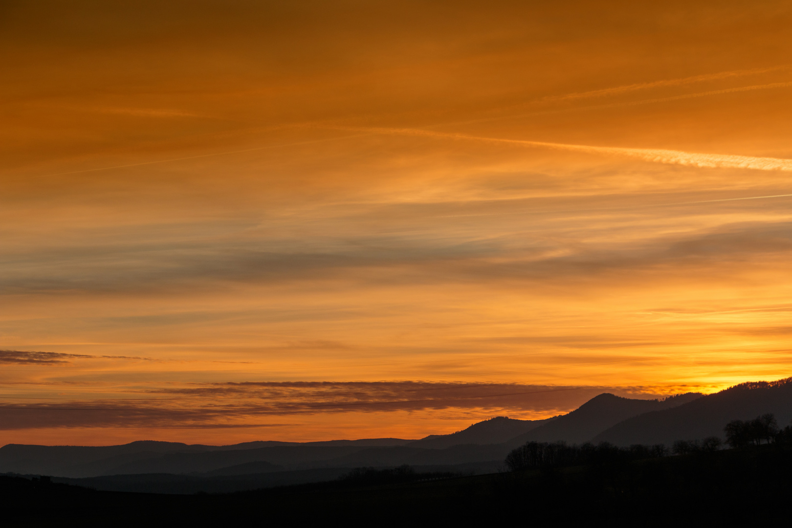 Le ciel ce soir...