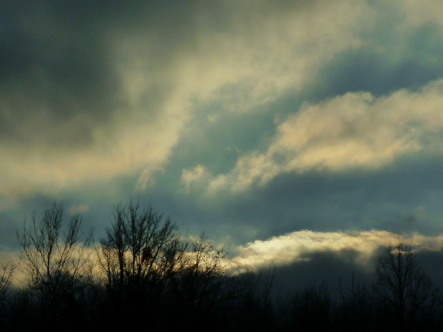 le ciel en bleu !