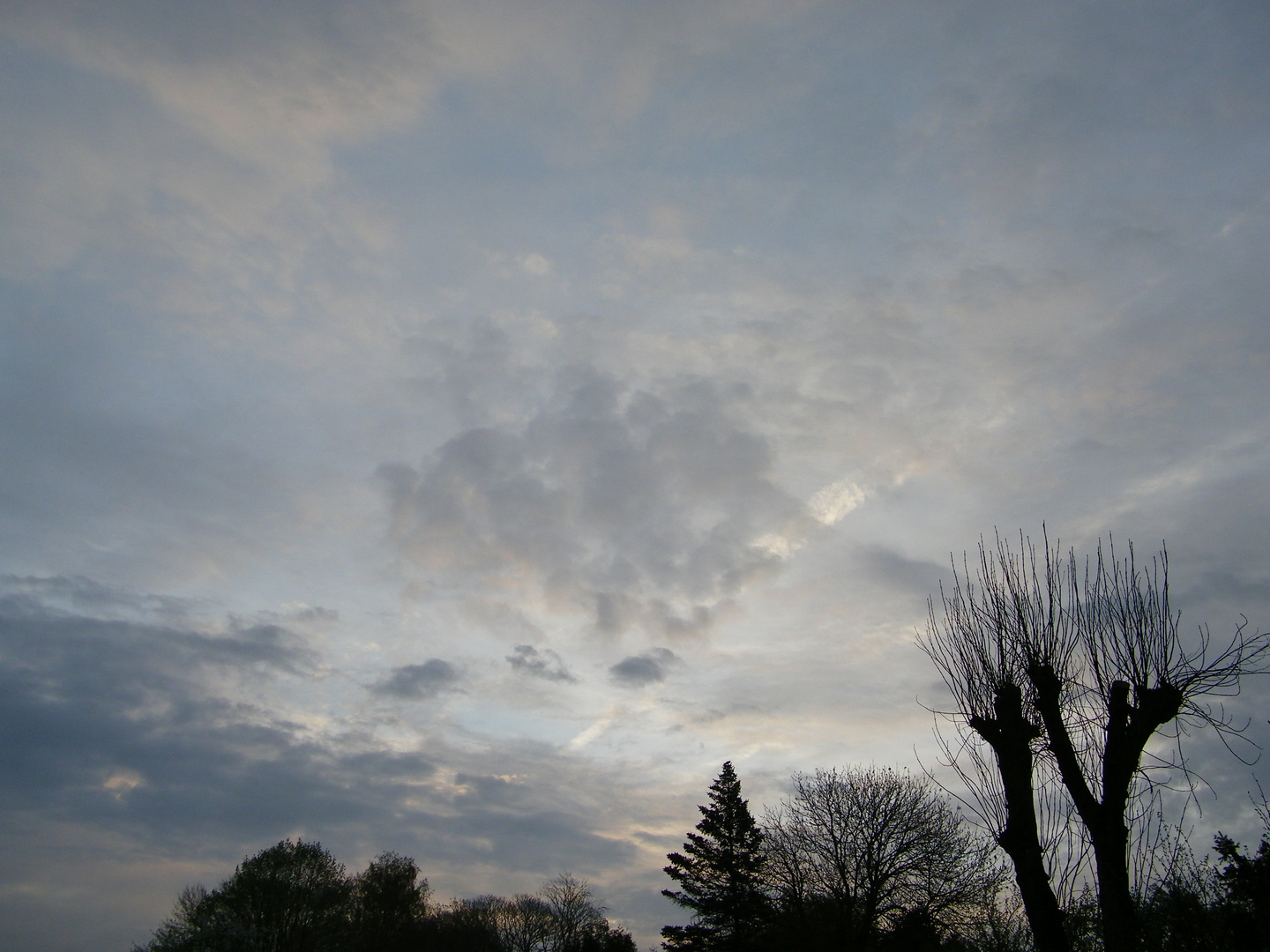 le ciel est un peu gris ce matin..