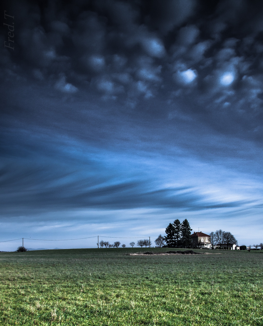 Le ciel met les voiles..