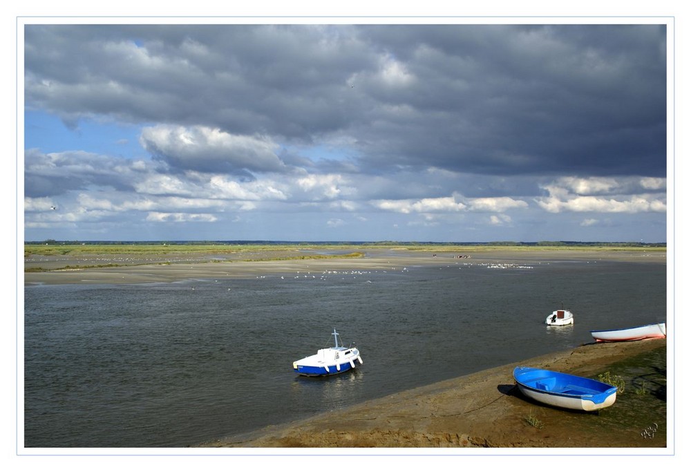 Le ciel s'obsurcit à Saint valéry sur Somme