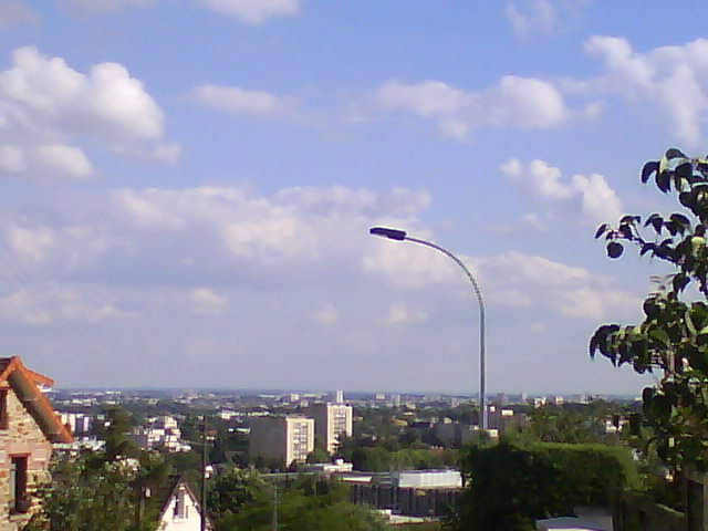 Le ciel sur la ville