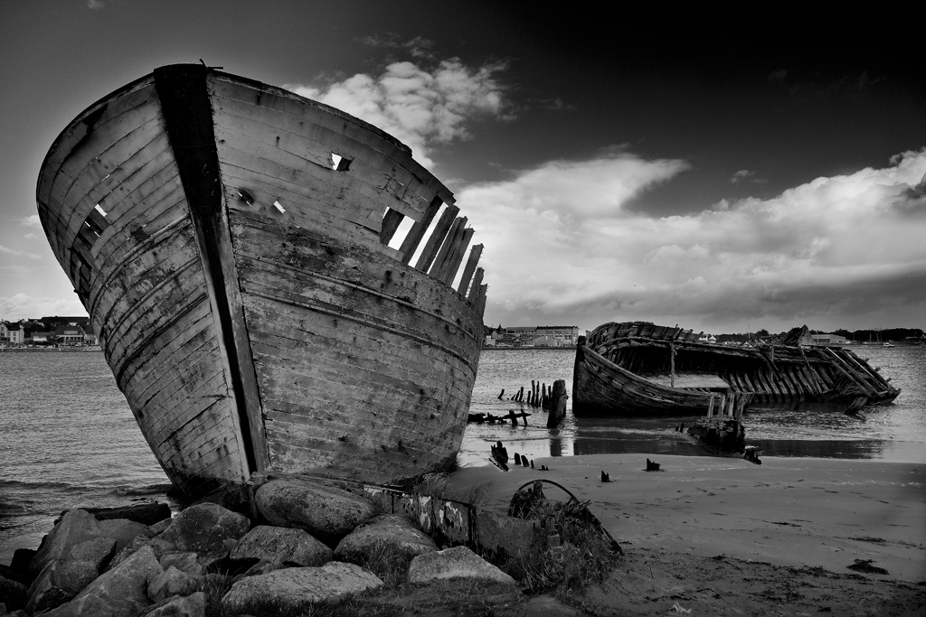 le cimetière de Bateaux