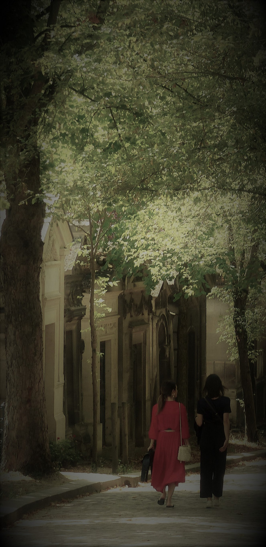 Le Cimetière du Père-Lachaise. Paris 