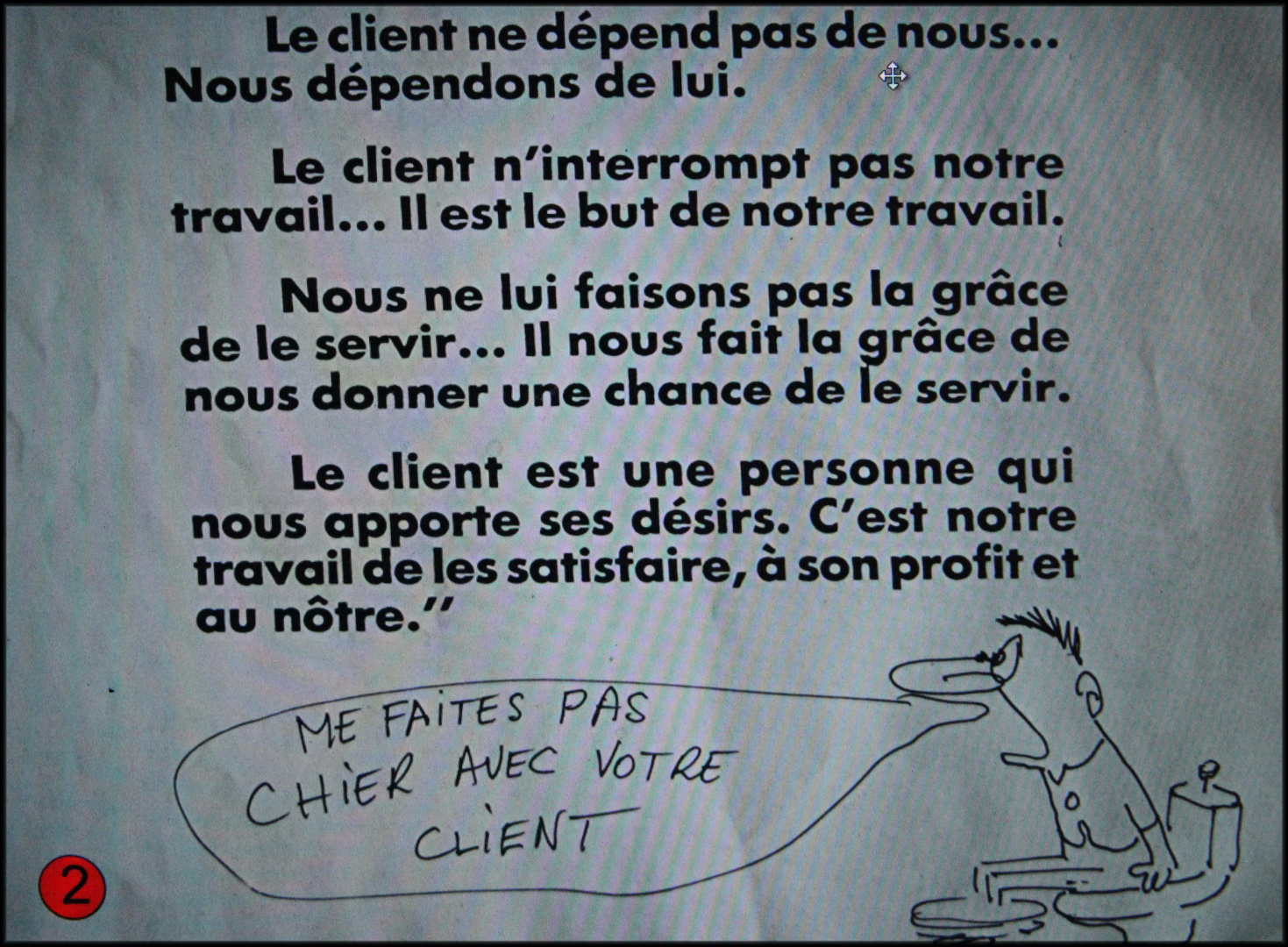 LE CLIENT N°2