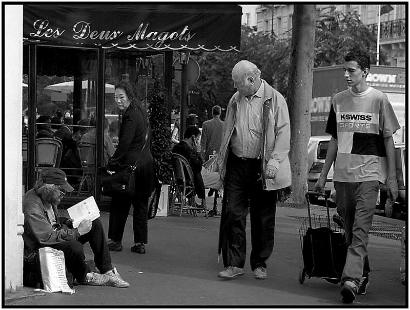 Le clochard intellectuel