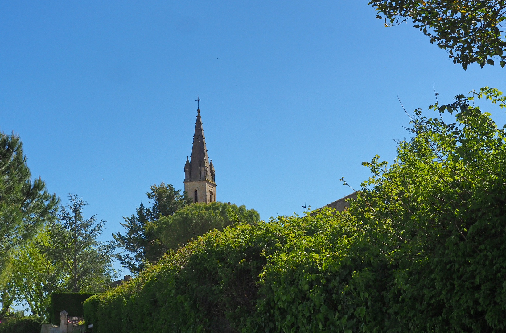 Le clocher de l’Eglise Saint-Blaise