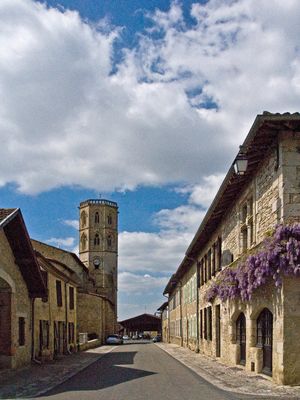 Le clocher de l’Eglise Saint-Clément