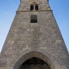 Le clocher de l’Eglise Saint-Vincent de la Montjoie