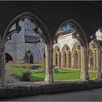 Le cloître de la Romieu (XIVème)  --  Gers