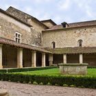 Le cloître de l’Abbaye de Flaran,