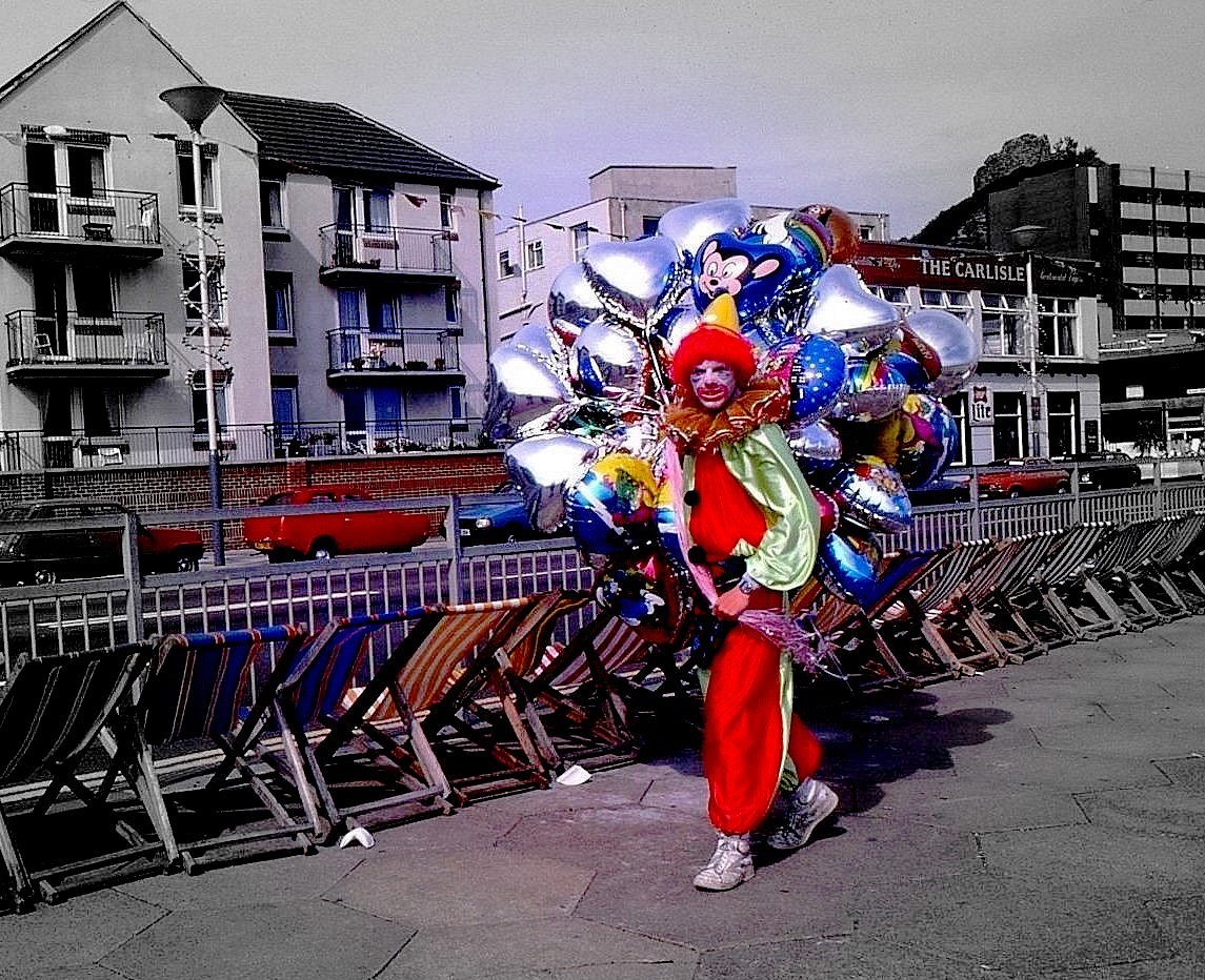 Le clown aux ballons