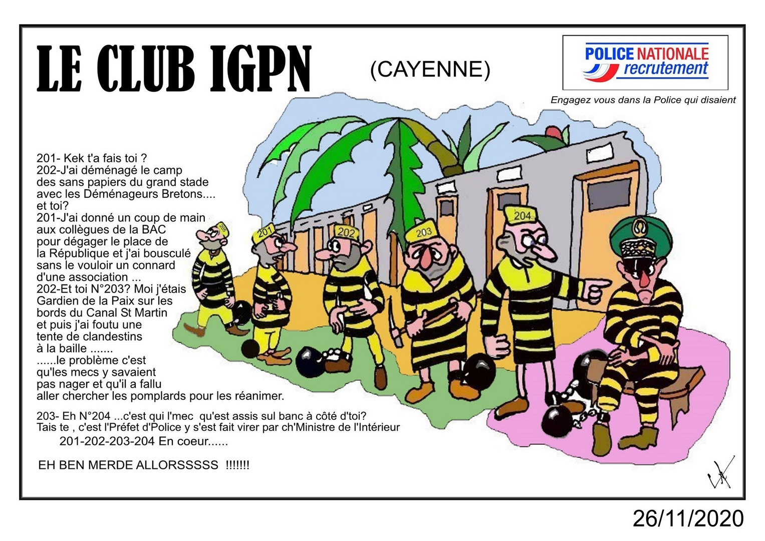 LE CLUB IGPN ENCADRE DATE