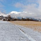 Le " Col du Noyer "  ( 1664m ) dans les Hautes-Alpes...