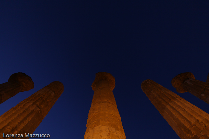 Le colonne e lo spazio