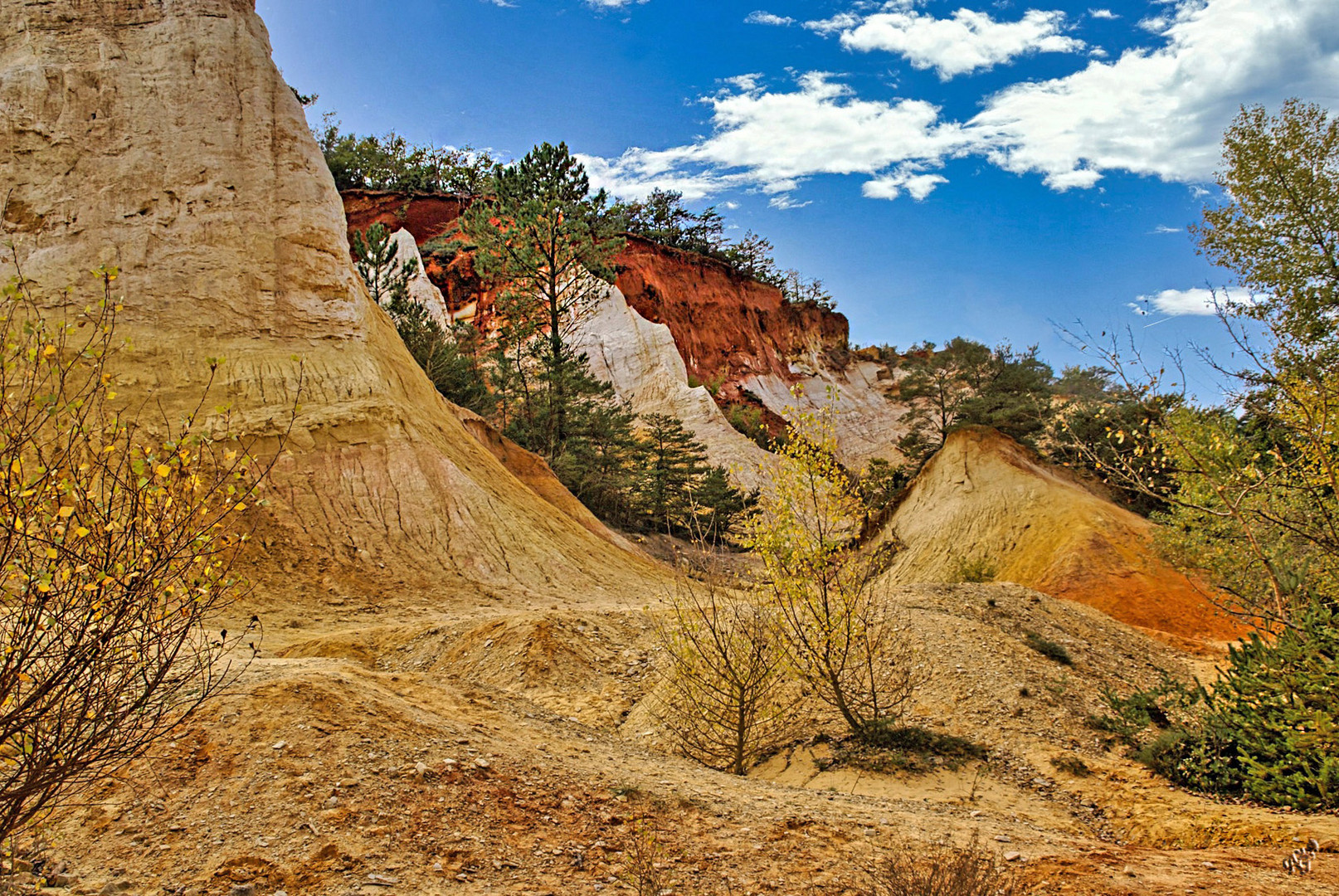 Le colorado Provençal et ses ocres