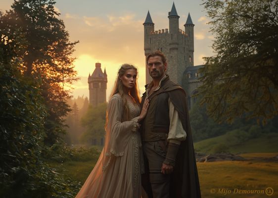 LE COMTE DE GREYSTOKE ET SON EPOUSE JANE