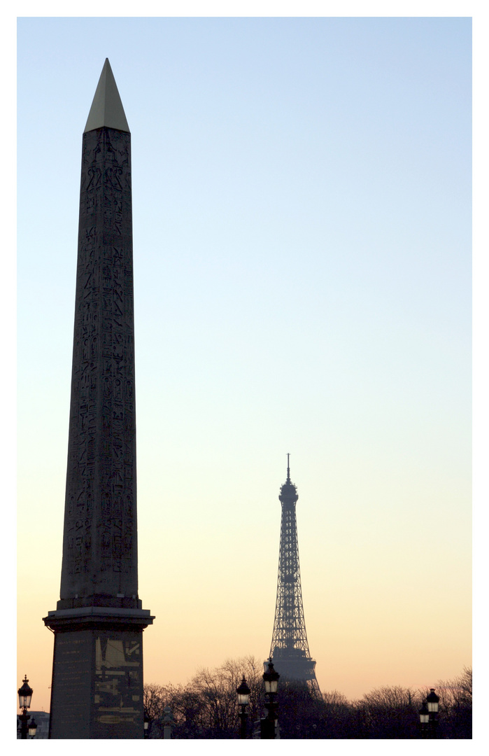 Le contraste à Paris