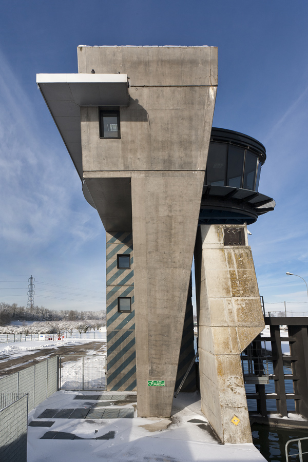 Le Corbusier Schleuse im Elsass