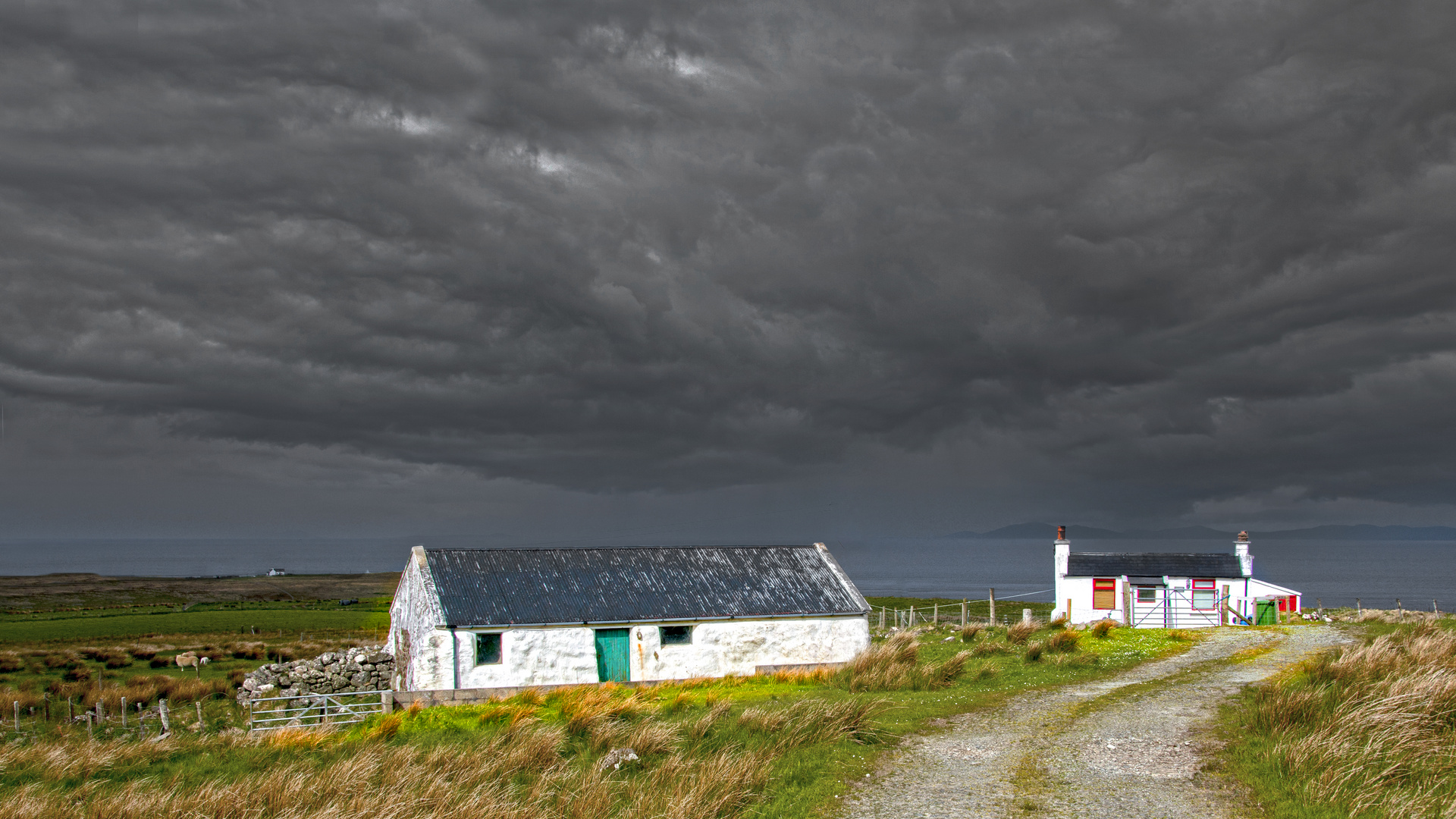 Le cottage et sa bergerie