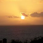 le coucher de soleil - Vue sur l'île d'Ouessant