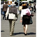 Le couple aux chapeaux