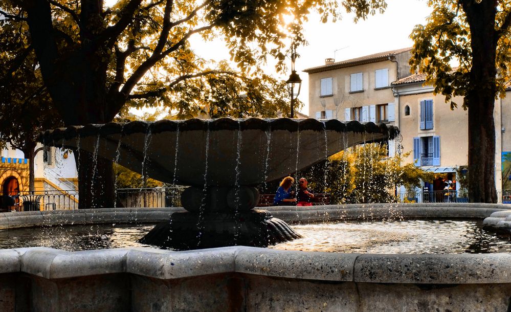 Le couple de la fontaine