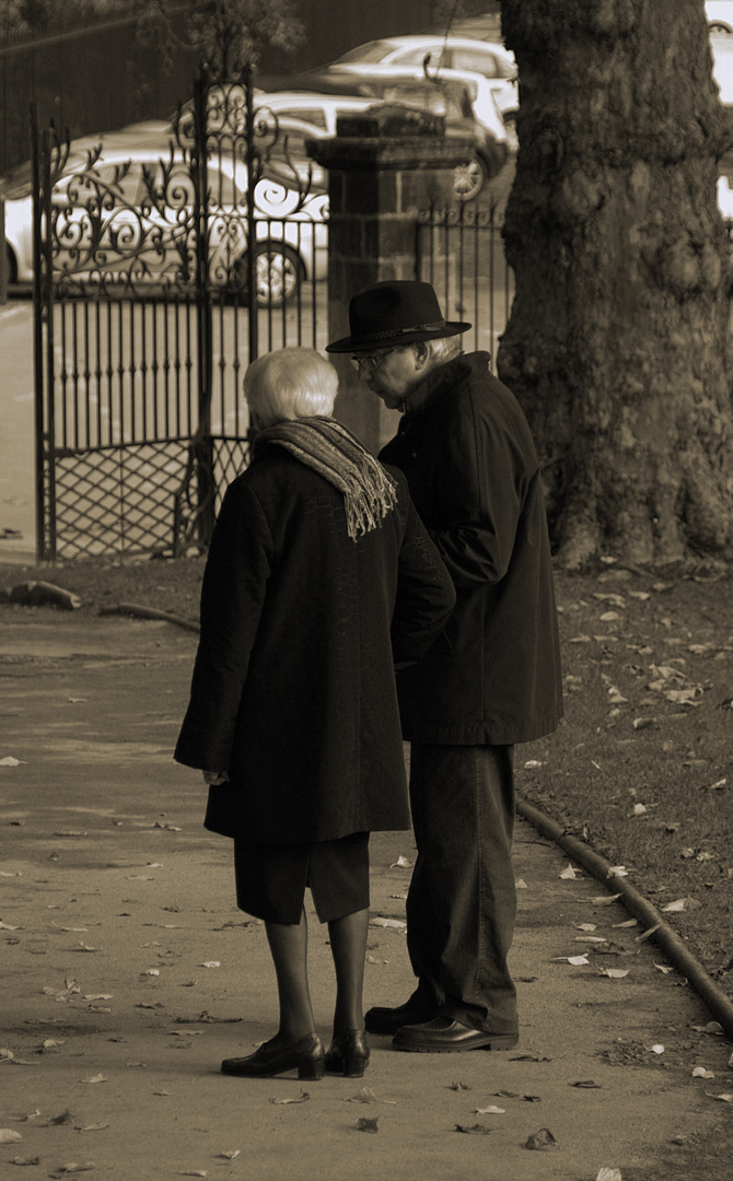 Le couple du parc