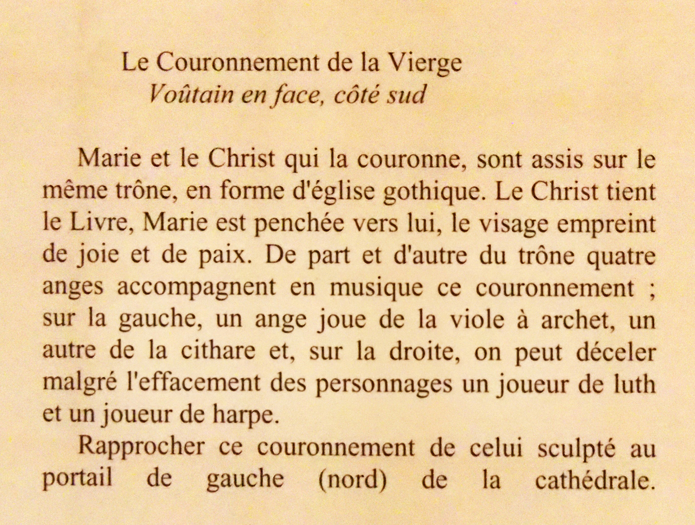 Le Couronnement de la Vierge