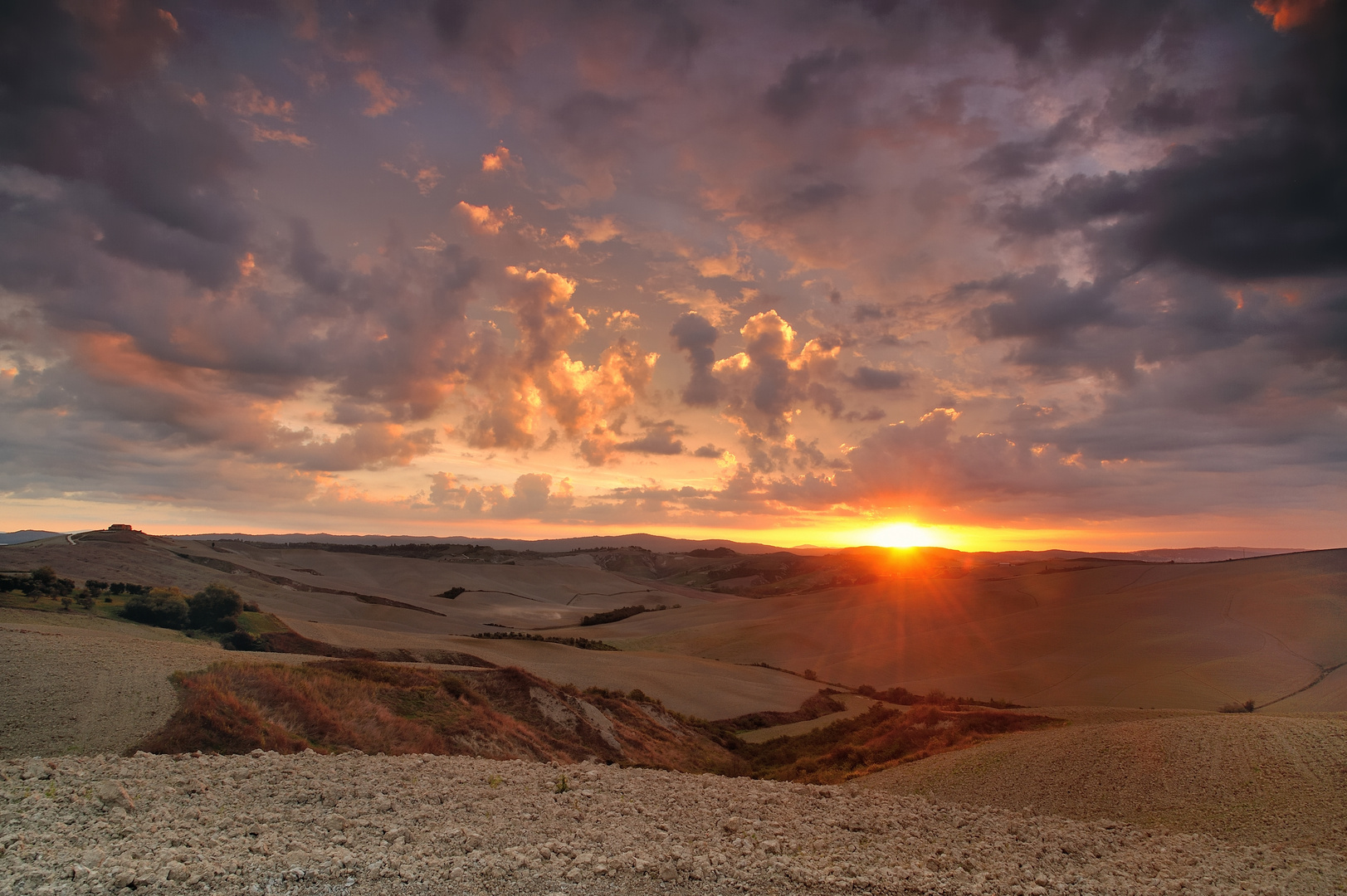 *Le Crete sunrise*