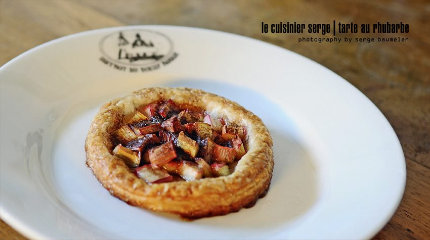 Le Cuisinier Serge | Tarte au Rhubarbe