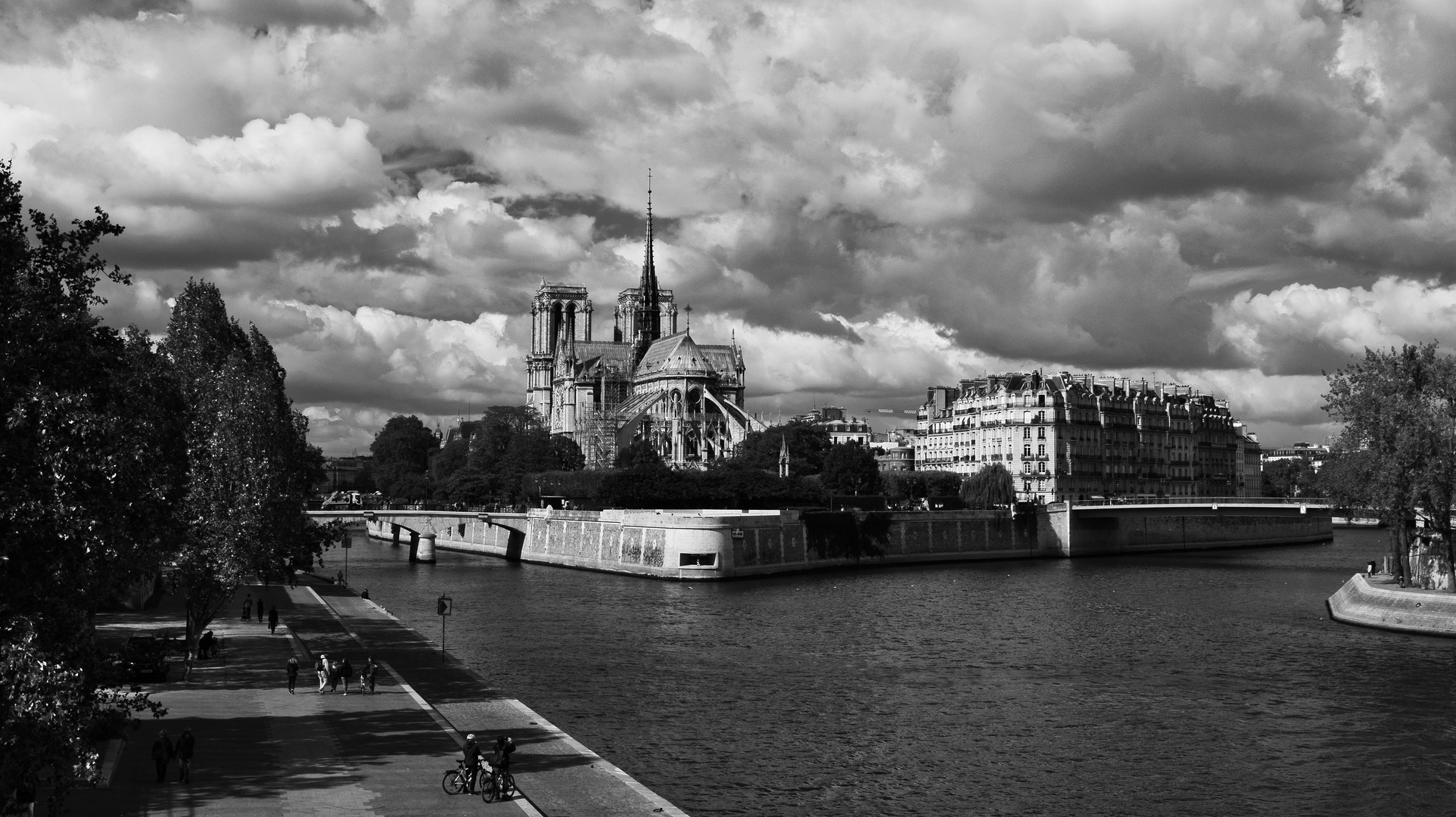 Île de la Cité, Sept. 2018