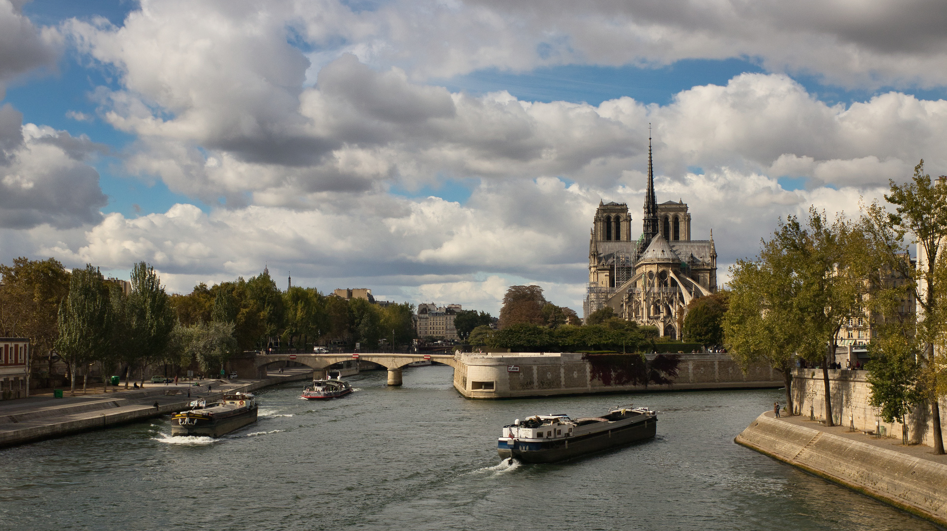 Île de la Cité, Sept. 2018