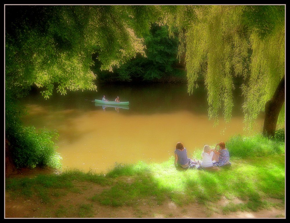 Le dejeuner sur l'herbe......