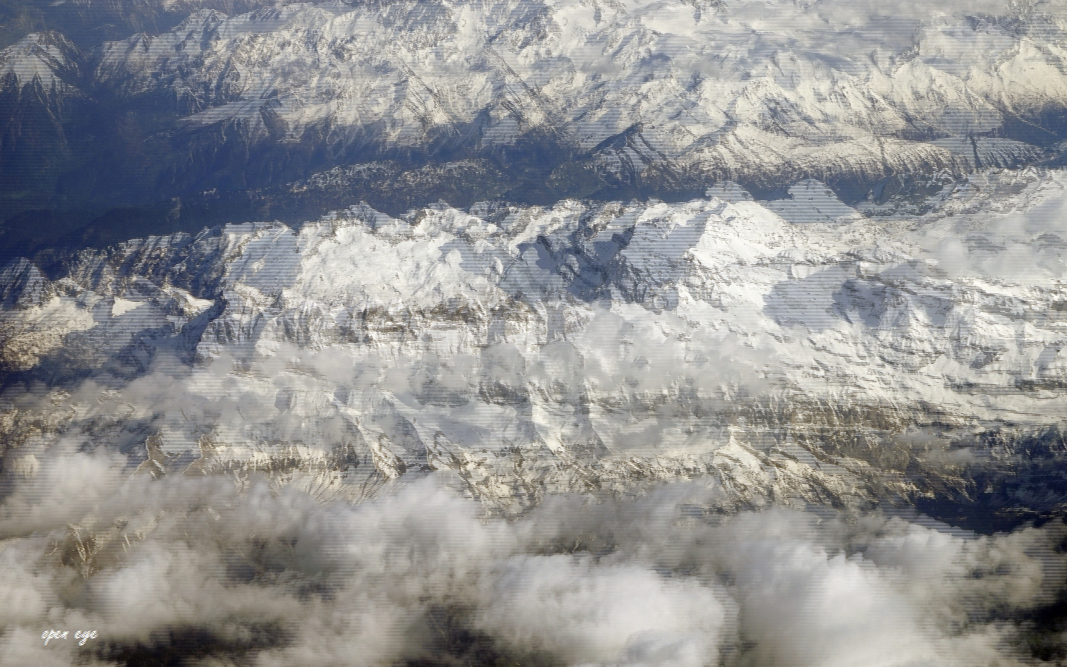 Le Dent du Midi Schweiz - 3D Interlaced